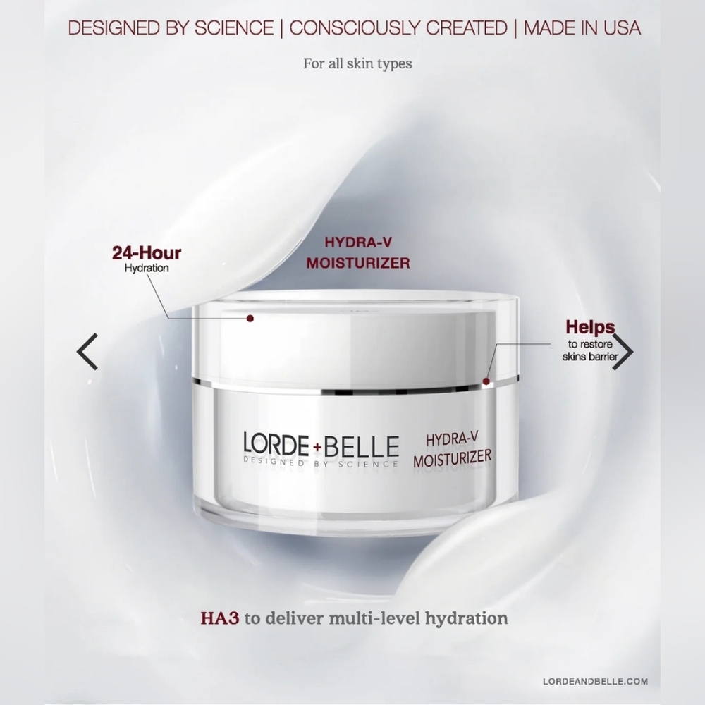 Lorde & Belle HYDRA-V Moisturizer $60